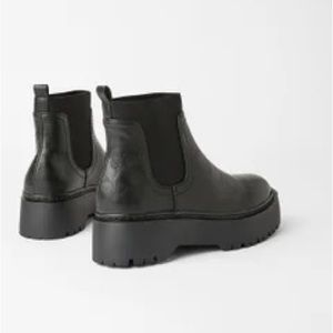 Call It Spring Flatform Chelsea Boots size 9